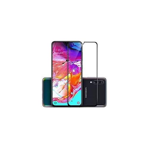 Samsung Galaxy A70 A71 A72 A73 5G Screen Protector Glass Full Glue Tempered Screen Guard Anti-Fingerprints Shatter-Resistant-Black