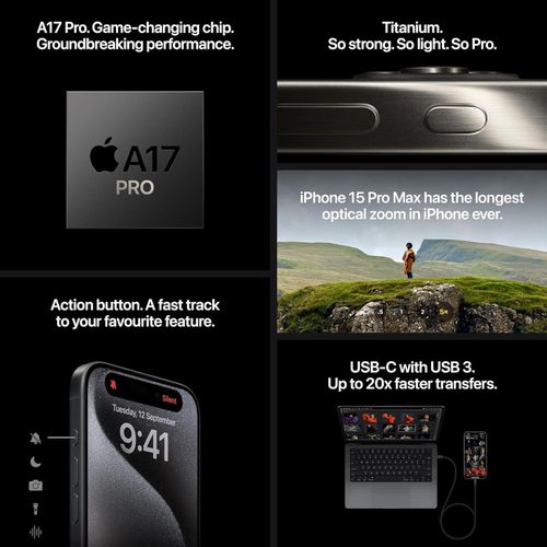 Apple iPhone 15 Pro Max Single SIM 6.7