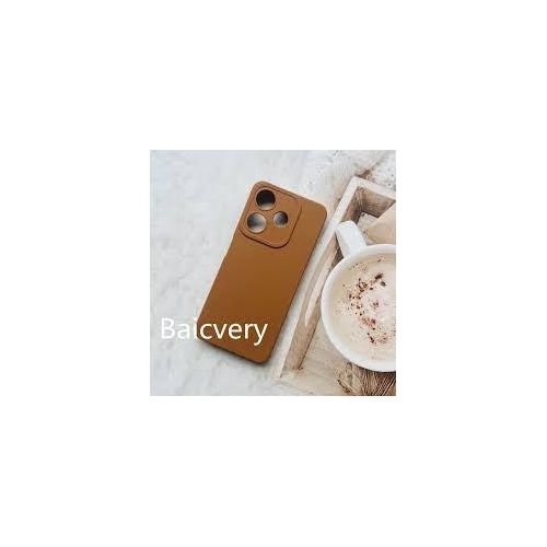 Tecno Spark 5, 6, 7, 8, 9, 10, 20  T C P Pro Plus Matte Soft Shock Proof Rubberised Back Case Cover  -Brown