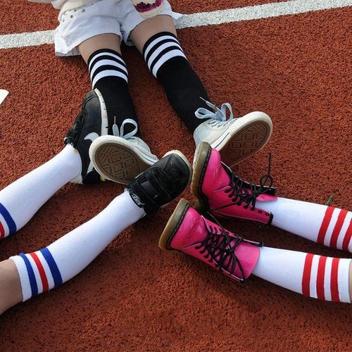 For Cotton Children Girls Boy High Kids Knee Socks Socks