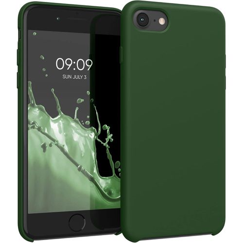 IPhone 7, 7 Plus, 8, 8 Plus Silicone Case - TPU Silicone Phone Cover With Soft Finish - Dark Green