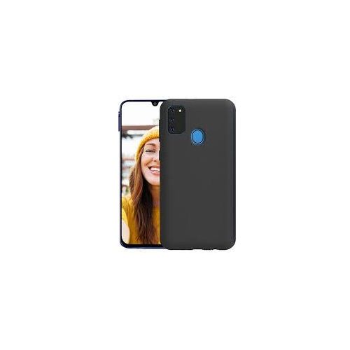 Samsung Galaxy M01, M01s, M01 Core, M11, M21, M21s, M31, M31s, M51 Back Cover, Camera Bump Protection & Ultra Slim Matte Soft Silicon Shock Proof Rubberised Back Case Cover-Black