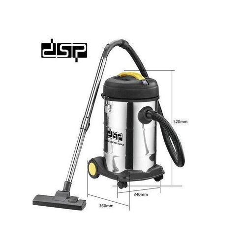 Dsp  25L / 25 liters High Suction Wet And Dry Vacuum Cleaner KD2004 -Silver