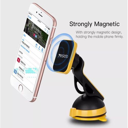 Car Windshield Phone Holder,Easy To Install, Black