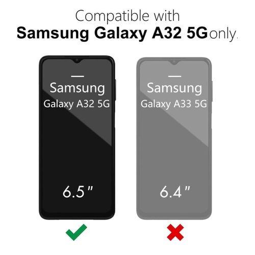 Samsung Galaxy A32 5G Soft Rubber Liquid Silicone Case Cover Sky Blue