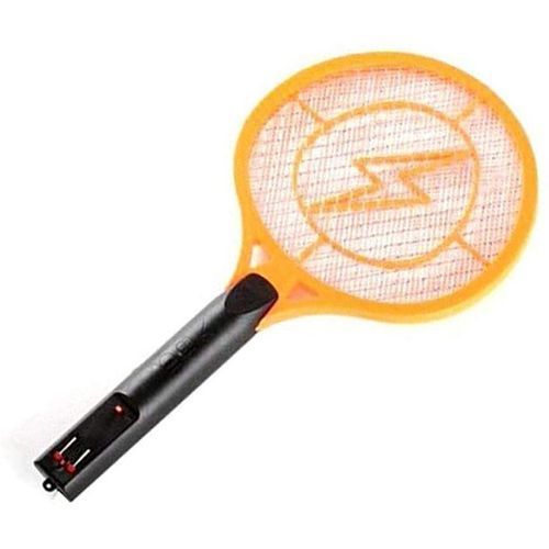 Gecko Electricity Reachargable Mosquito Bat - Orange, Design  May Vary