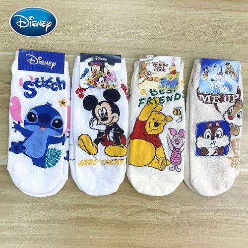New Disney Minnie Frozen Steeber Socks Mickey Cartoon Sweet