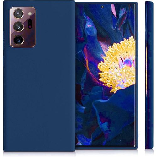Samsung Galaxy Note 20, Note 20 Ultra Liquid Silicon Case-Blue