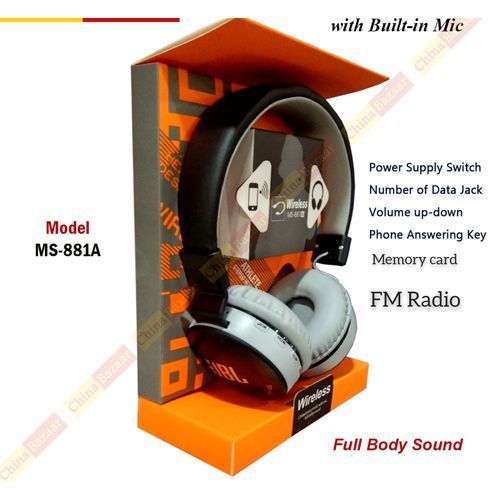 Original Wireless Bluetooth Headphones Headsets Black,Gray
