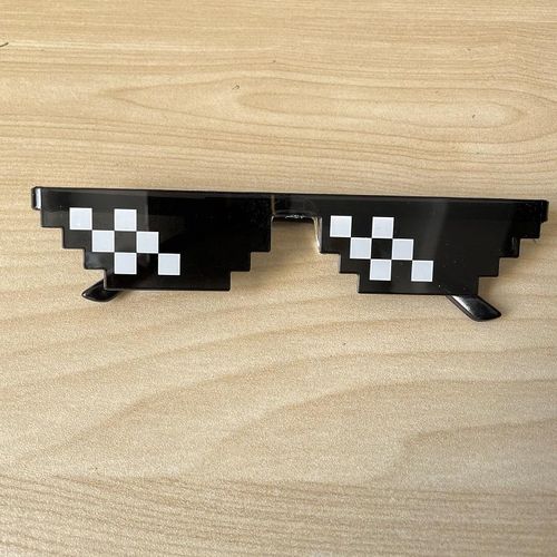 2022 5 Colors Game Minecraft Sunglasses My World  Kids Action Toys Square New Minecrafter Glasses Children Cosplay Glasses