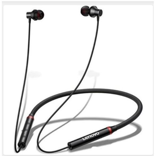 Lenovo HE05X Neckband Headset Waterproof Magnetic Bluetooth Wireless Earphones With Microphone - Black