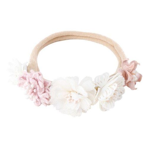 Flower Hair Band Headwear Headwrap Baby And Girl Floral Head Style P