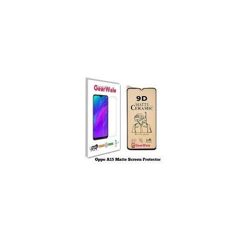 Samsung Galaxy A12 A13 A14 A15 5G Ultra Matte Ceramic Screen Protector Anti Fingerprint Scratch Guard -Black