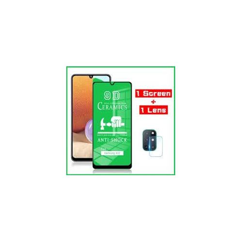 Samsung Galaxy A12 A13 A14 A15 5G Ultra Matte Ceramic Screen Protector Anti Fingerprint Scratch Guard -Black