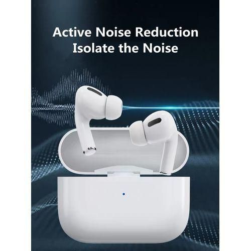 Bluetooth 5.0Wireless Waterproof Noise Reduction Headsets - White