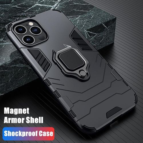 Apple IPhone 13 12 Mini 11 Pro Max Xs Max XR Shockproof Armor Case -Black