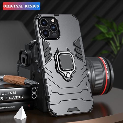 Apple IPhone 13 12 Mini 11 Pro Max Xs Max XR Shockproof Armor Case -Black