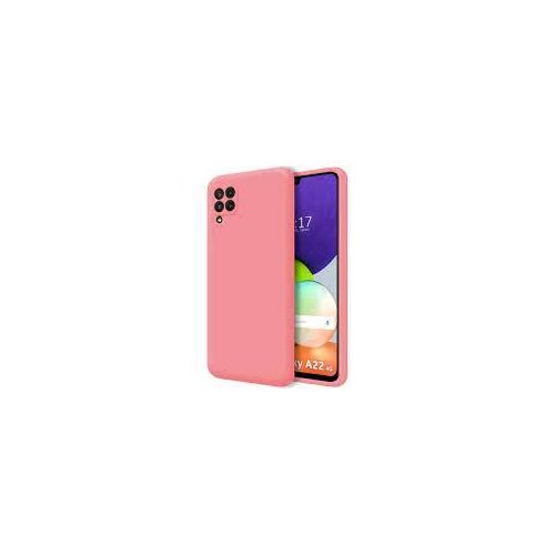Samsung Galaxy A20, A21, A22 4G, A23, A24, A25 Silicon Phone Cover Case-Pink
