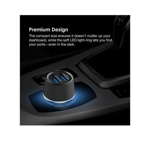 Oraimo Car Potable Quality Charger-Black