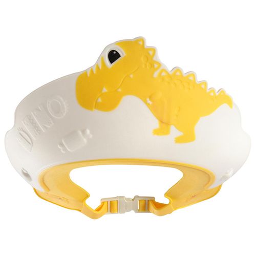 Adjustable Tightness Shampoo Hat Lovely Cartoon Design Shampoo Cap for Avoiding Water Entering Children's Eyes,Yellow NO5148