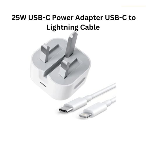 Iphone 25W USB-C Charger  With Type-C to Lightning