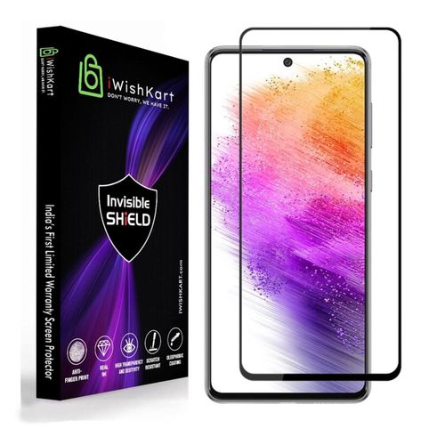 Tecno Spark 20 C Pro + 5G Tempered Glass Screen Protector Guard Full Edge To Edge 9H Full Glue FHD With Easy Installation Kit-Black