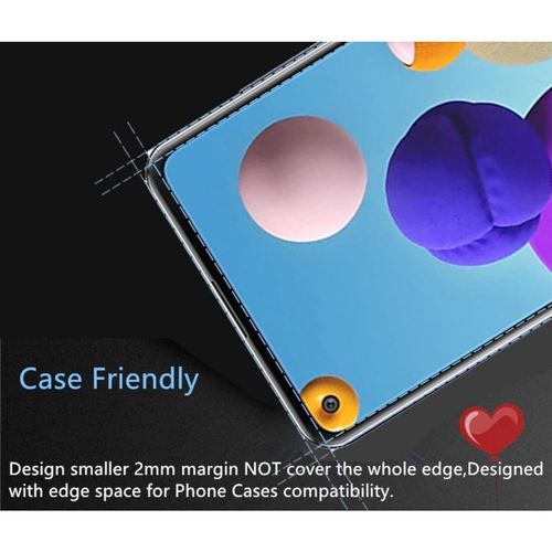 Tecno Spark 20 C Pro + 5G Tempered Glass Screen Protector Guard Full Edge To Edge 9H Full Glue FHD With Easy Installation Kit-Black