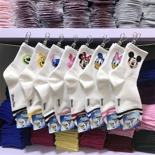 Avatar Character Disney Cartoon Girl Cartoon Cotton Socks