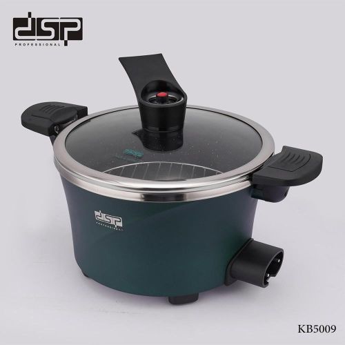 Dsp Electric Pressure Cooker 4.5ltr, 1350W - Dark Green