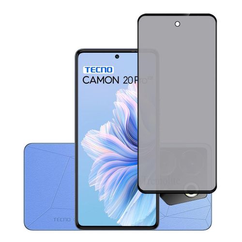 Tecno Camon 19 20 P Pro Premier Matte Ceramic Screen Protector Anti Fingerprint Scratch Guard -Black