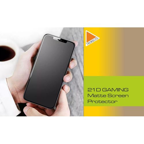 Tecno Camon 19 20 P Pro Premier Matte Ceramic Screen Protector Anti Fingerprint Scratch Guard -Black