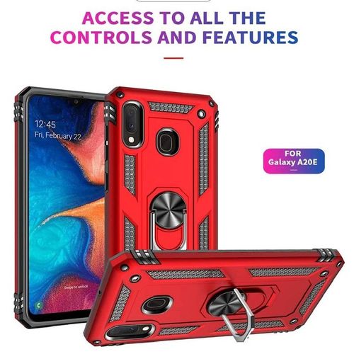 Samsung Galaxy A20e Ring Armor Cover Red
