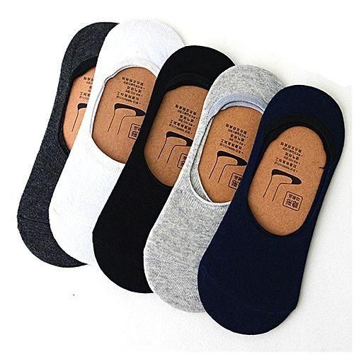 Other 5 Pairs of Moccasin Socks - Multicolor, Design May Vary
