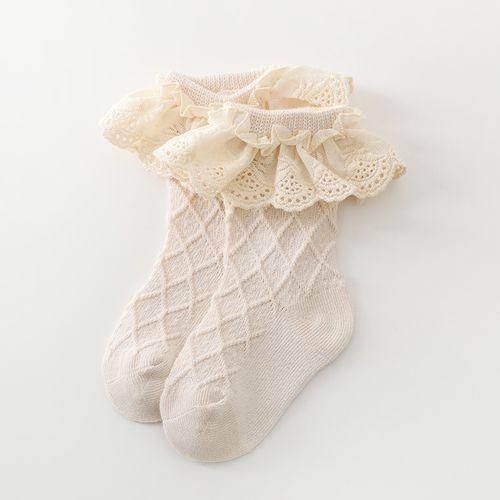 Girls Spring Kids Autumn Knee Infant Baby Socks Newborn