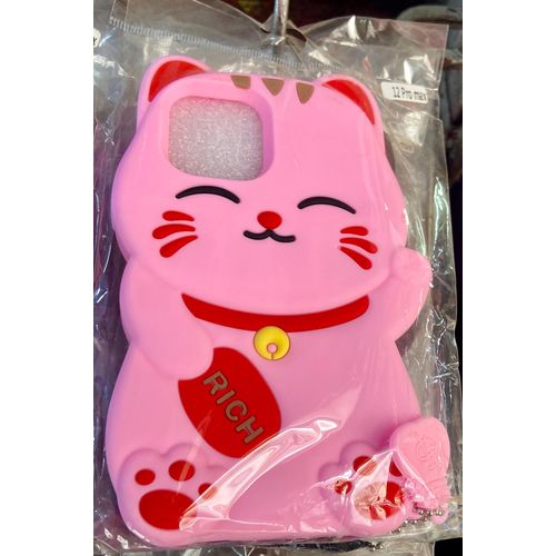 Apple Cute Pink Cartoon Character Phone Case For iPhone 11 , iPhone 12 , iPhone 13 , iPhone 14 , IPhone 15 Phone Case and Phone Cover