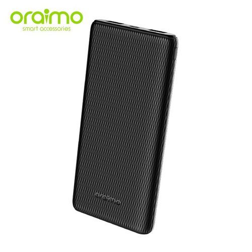 Oraimo Toast 10 Lite Ultimate Slim 10000mAh Power Bank - Black