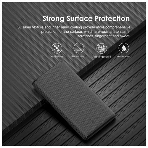 Oraimo Toast 10 Lite Ultimate Slim 10000mAh Power Bank - Black
