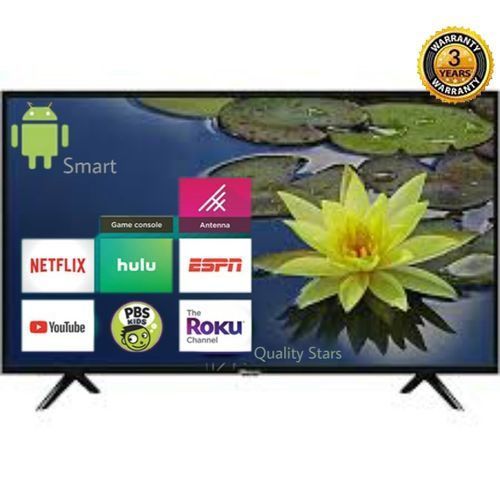 Hisense Flameless Smart TV 43" - Black