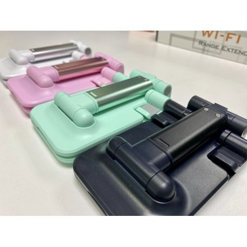 Desktop Foldable Phone Stand - Black