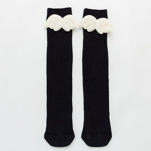 Boys Angel Socks Long Girls Toddlers Cute Soft Wing Kids