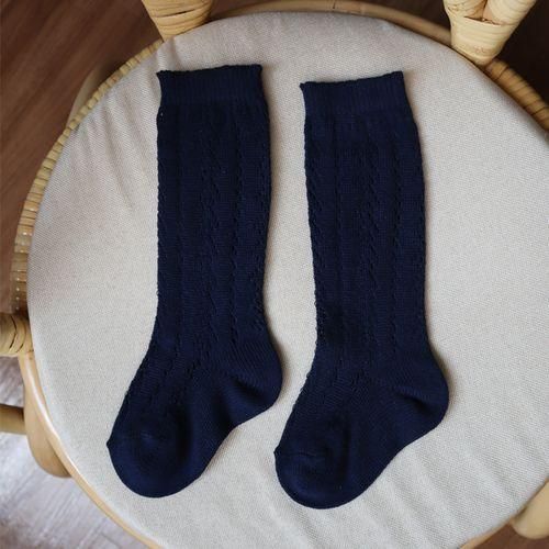 Sock Floral Long High Big Baby Girls Bow Summer Knee Socks