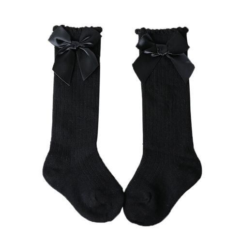 Knee Socks Kids Bow Toddlers High Girls Soft 2021 Big Long