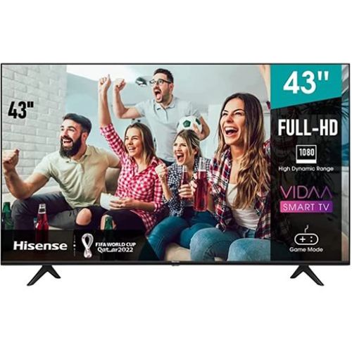 Hisense 43 Inch Smart TV LED Full HD Smart Vidaa TV With Inbuilt Decoder &ndash; Black