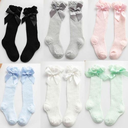 Knee Children Girls Socking High Socks 0-3years Soft New