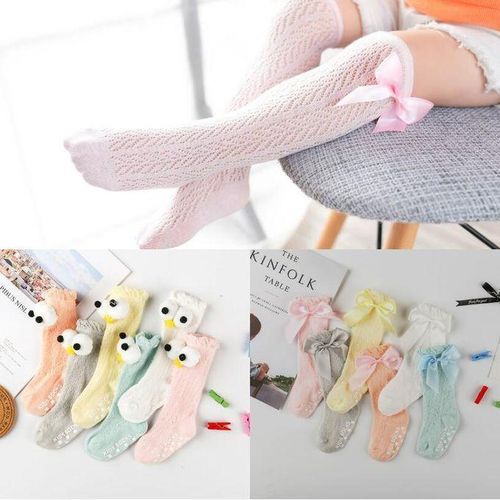 Knee Children Girls Socking High Socks 0-3years Soft New