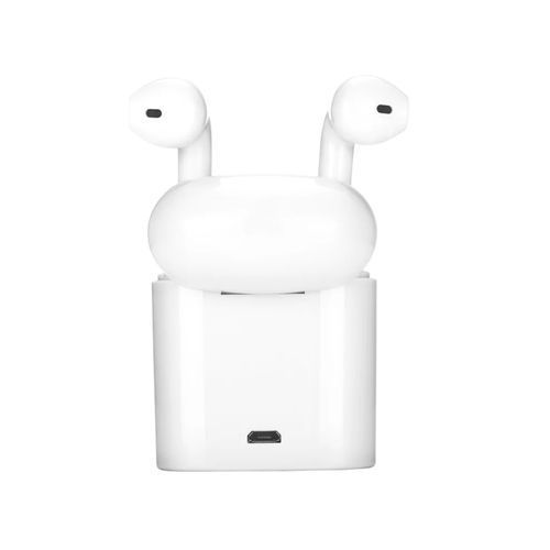 Ear Buds - i7S - Twin Wireless Bluetooth Earphones White