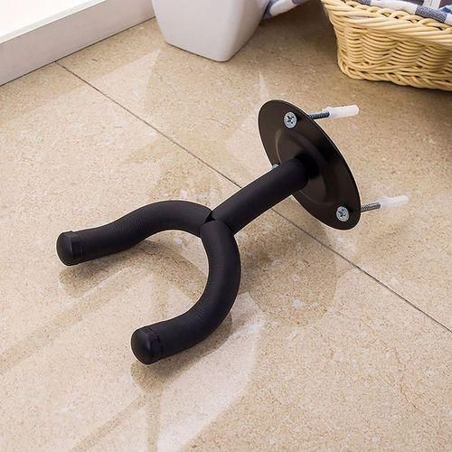 MT Round Guitar Hanger Wall Stand Hook Holder Fit For Many Musical Instruments-black