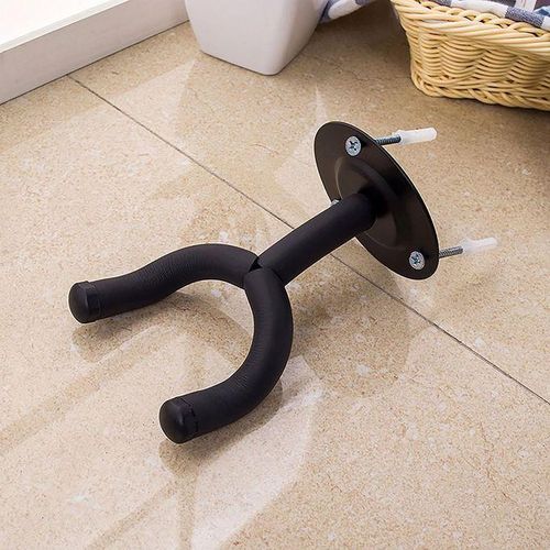 MT Round Guitar Hanger Wall Stand Hook Holder Fit For Many Musical Instruments-black