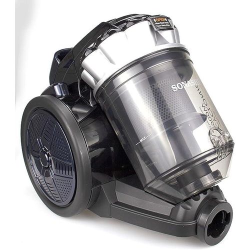 Sonashi Cyclone Baagless Vacuum Cleaner With Strong Suction-Black/Blue