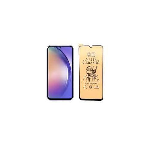 Samsung Galaxy A30, A31, A32, A33, A34 5G Ultra Matte Ceramic Screen Protector Anti Fingerprint Scratch Guard -Black